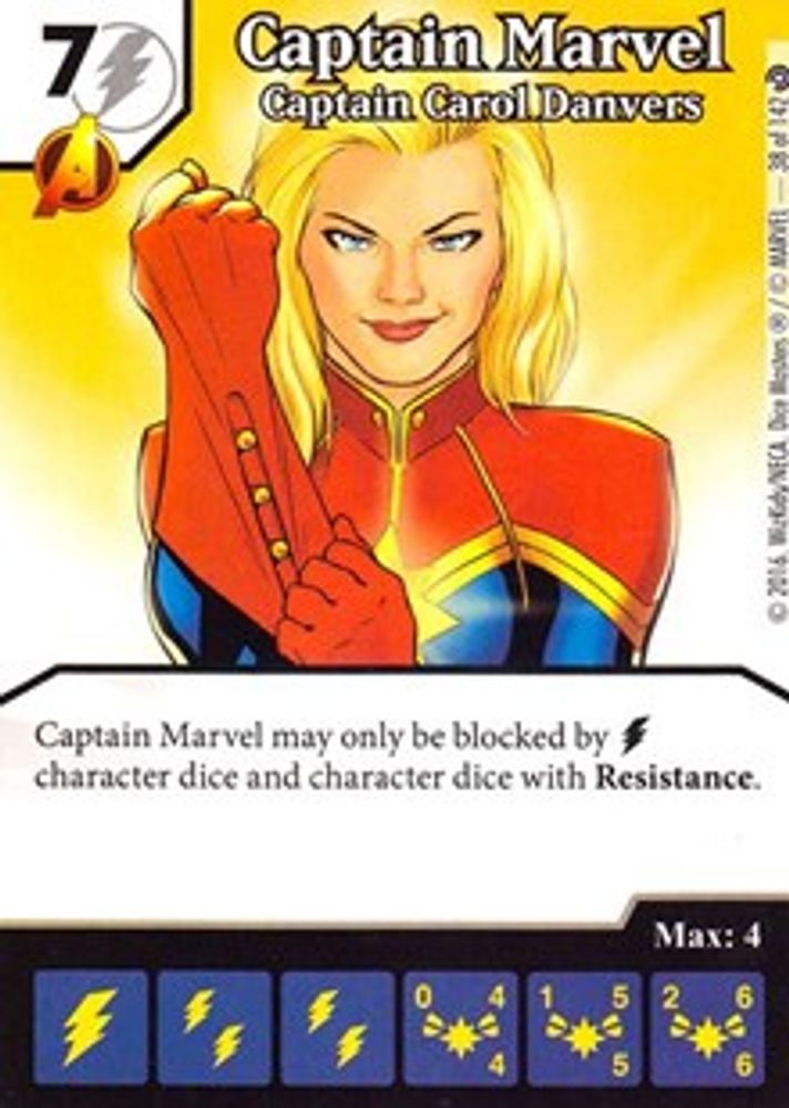 Captain Marvel - Captain Carol Danvers, Standard, front