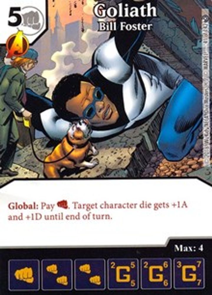Goliath - Bill Foster, Standard, front