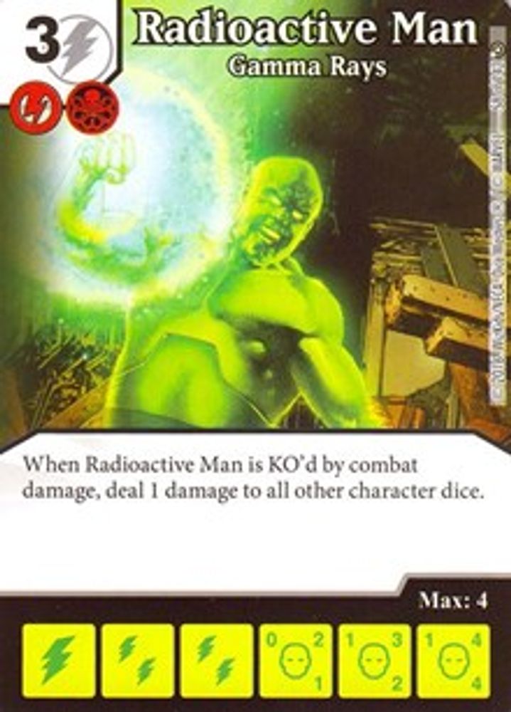 Radioactive Man - Gamma Rays, Standard, front