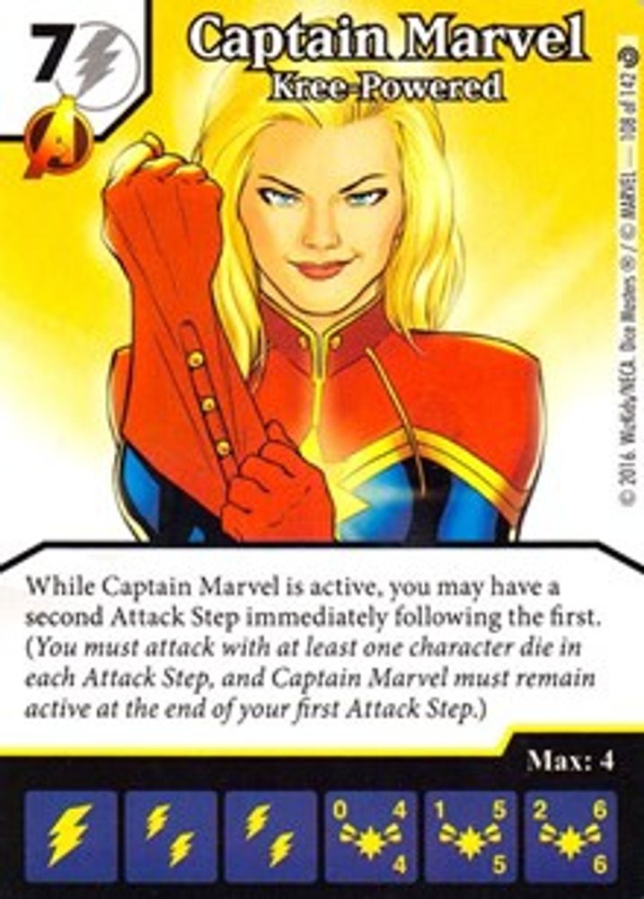 Captain Marvel - Kree-Powered, Standard, front