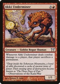 Akki Underminer, Champions of Kamigawa