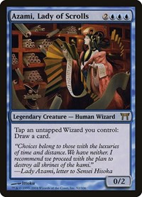 Azami, Lady of Scrolls, Champions of Kamigawa