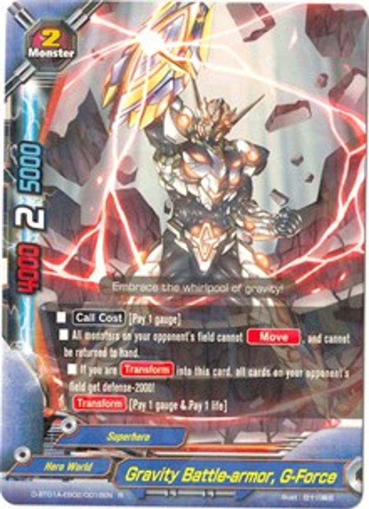 Gravity Battle-armor, G-Force, Standard, front