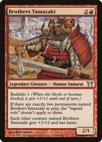 Brothers Yamazaki (160a Sword), Champions of Kamigawa