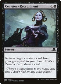 Cemetery Recruitment, Eldritch Moon