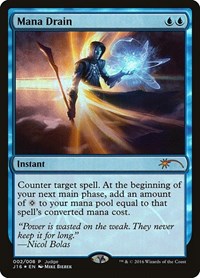 Mana Drain, Judge Promos