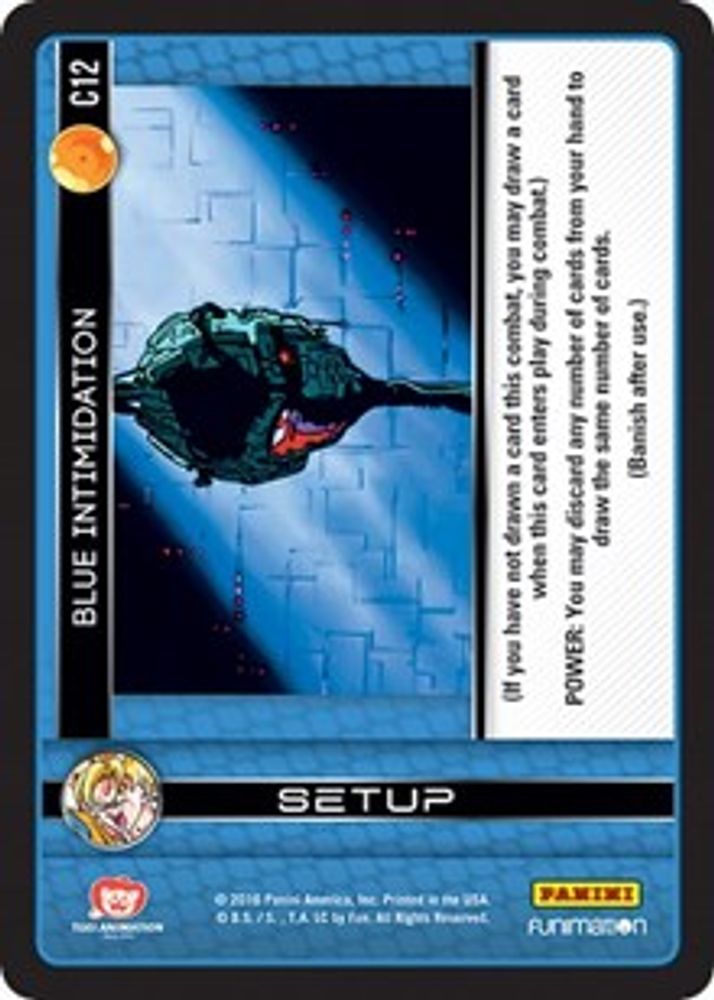 Blue Intimidation, Standard, front