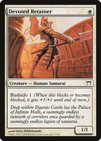 Devoted Retainer, Champions of Kamigawa