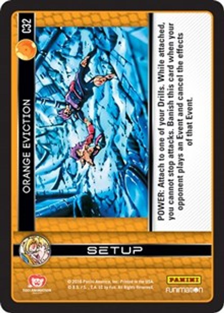 Orange Eviction, Standard, front