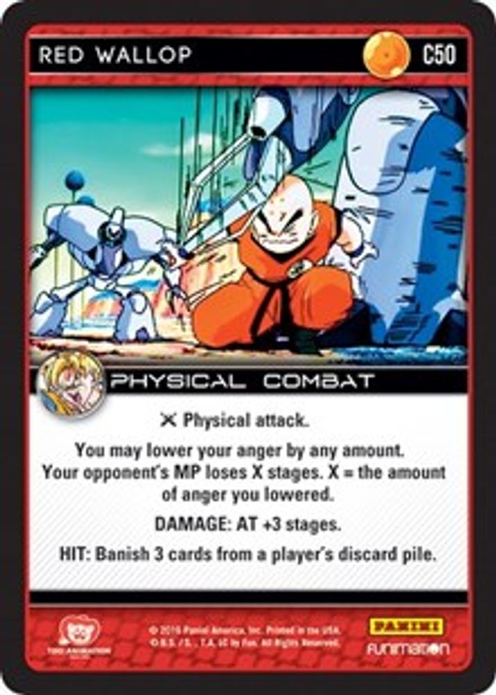 Red Wallop, Standard, front