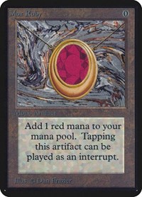 Mox Ruby, Alpha Edition