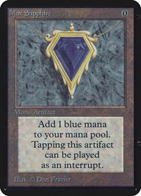 Mox Sapphire, Alpha Edition