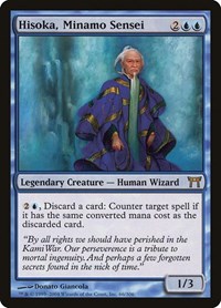 Hisoka, Minamo Sensei, Champions of Kamigawa