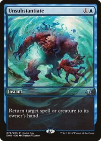 Unsubstantiate, Game Day & Store Championship Promos
