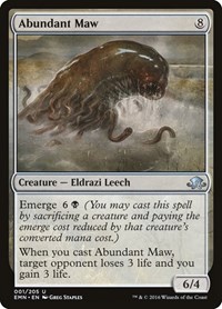 Abundant Maw, Eldritch Moon