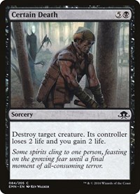 Certain Death, Eldritch Moon