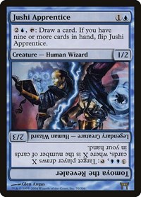 Jushi Apprentice // Tomoya the Revealer, Champions of Kamigawa