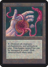 Nevinyrral's Disk, Alpha Edition