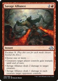 Savage Alliance, Eldritch Moon