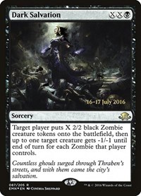 Dark Salvation, Prerelease Cards