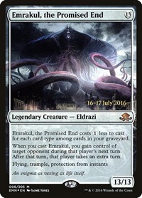 Emrakul, the Promised End, Prerelease Cards