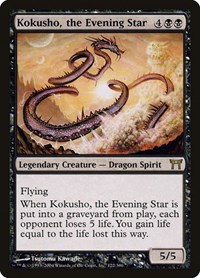 Kokusho, the Evening Star, Champions of Kamigawa