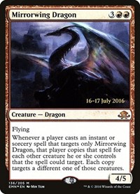 Mirrorwing Dragon, Prerelease Cards