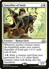 Sanctifier of Souls, Prerelease Cards