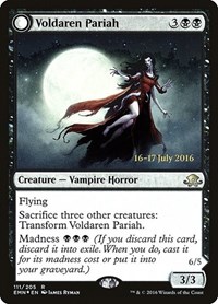 Voldaren Pariah, Prerelease Cards