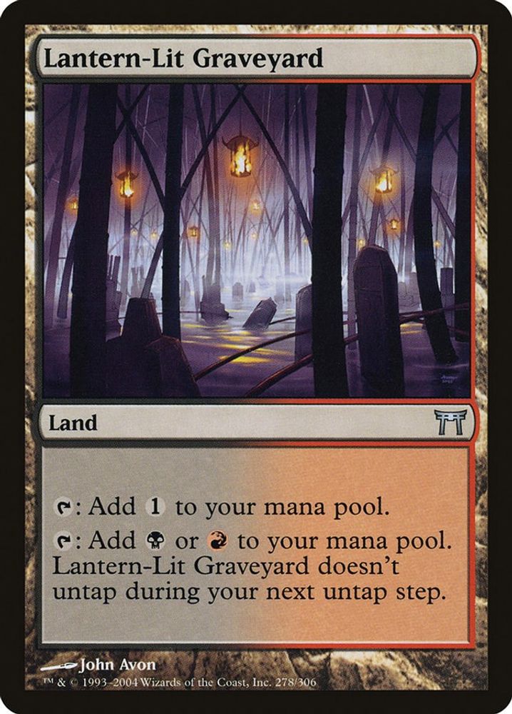 Lantern Lit Graveyard