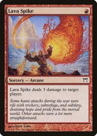 Lava Spike, Champions of Kamigawa