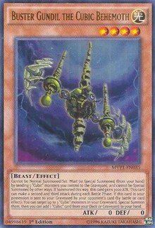 Buster Gundil the Cubic Behemoth