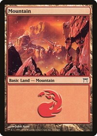 Mountain (302), Champions of Kamigawa