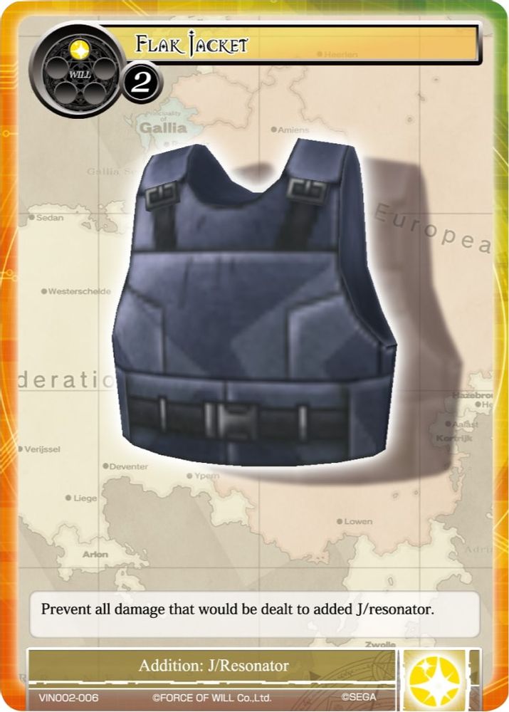 Flak Jacket, Standard, front