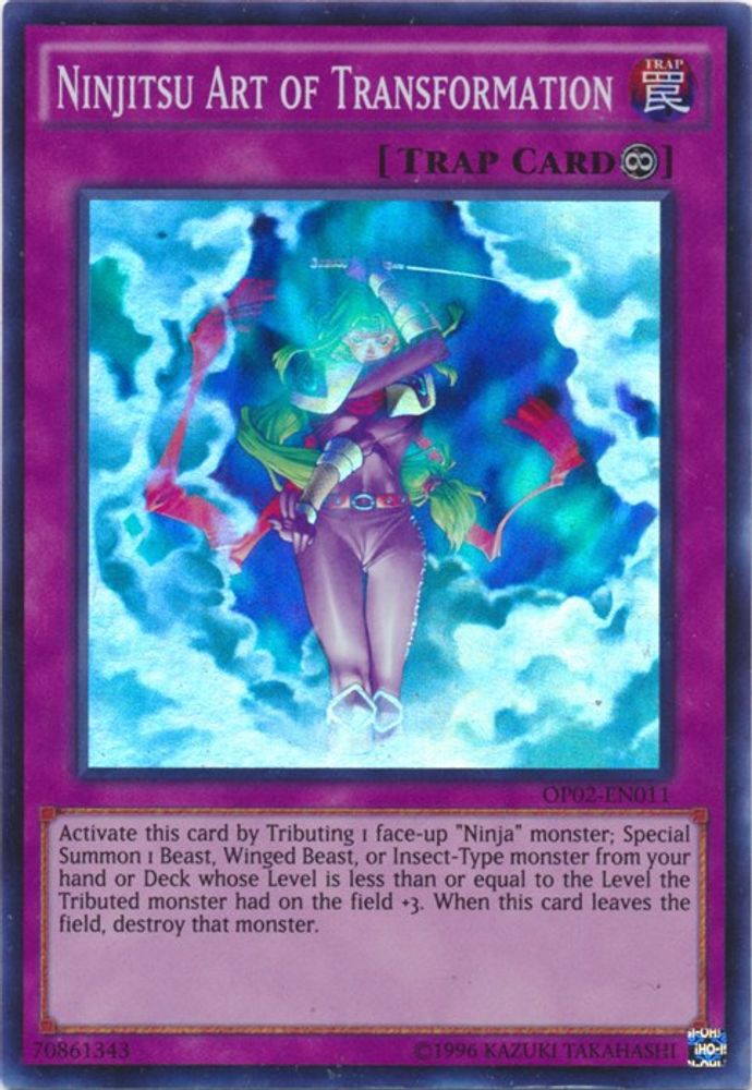 Ninjitsu Art of Transformation, Unlimited, front