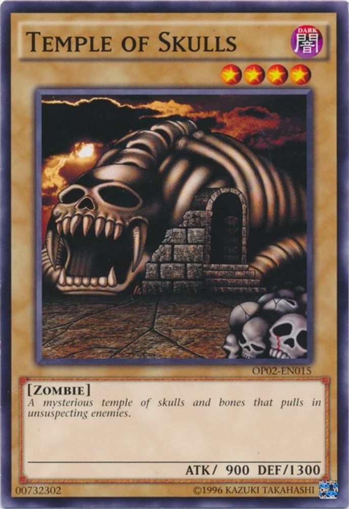Temple of Skulls, Standard, front