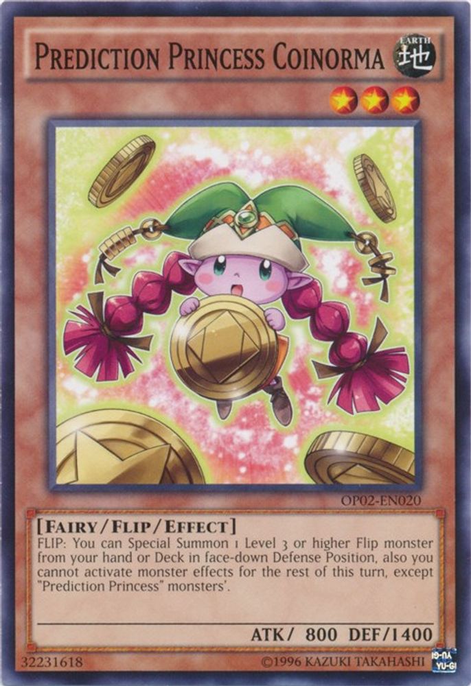 Prediction Princess Coinorma, Unlimited, front