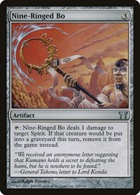 Nine-Ringed Bo, Champions of Kamigawa