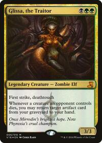 Glissa, the Traitor, From the Vault: Lore