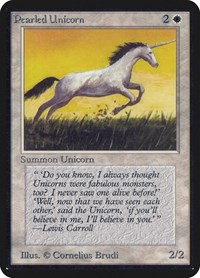 Pearled Unicorn, Alpha Edition