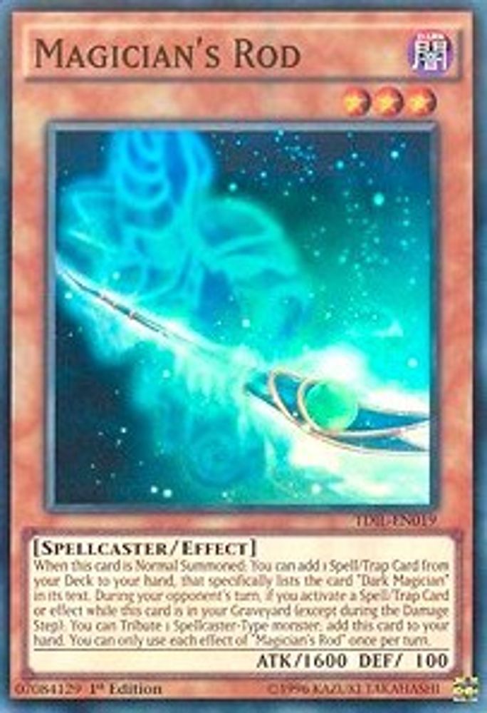 Magician's Rod, 1st-edition, front