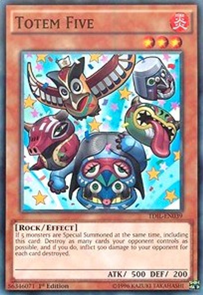 Totem Five, 1st-edition, front