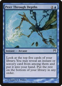 Peer Through Depths, Champions of Kamigawa