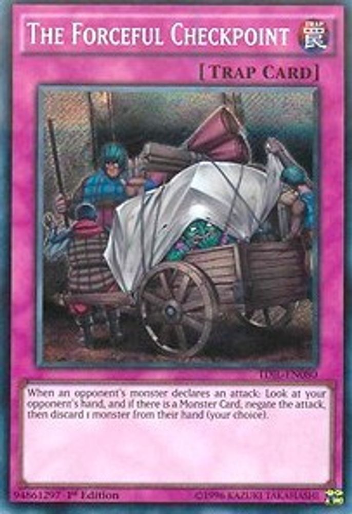 The Forceful Checkpoint, 1st-edition, front