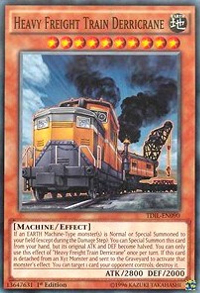 Heavy Freight Train Derricrane, 1st-edition, front