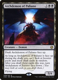 Archdemon of Paliano, Conspiracy: Take the Crown