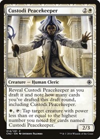 Custodi Peacekeeper, Conspiracy: Take the Crown
