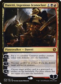 Daretti, Ingenious Iconoclast, Conspiracy: Take the Crown