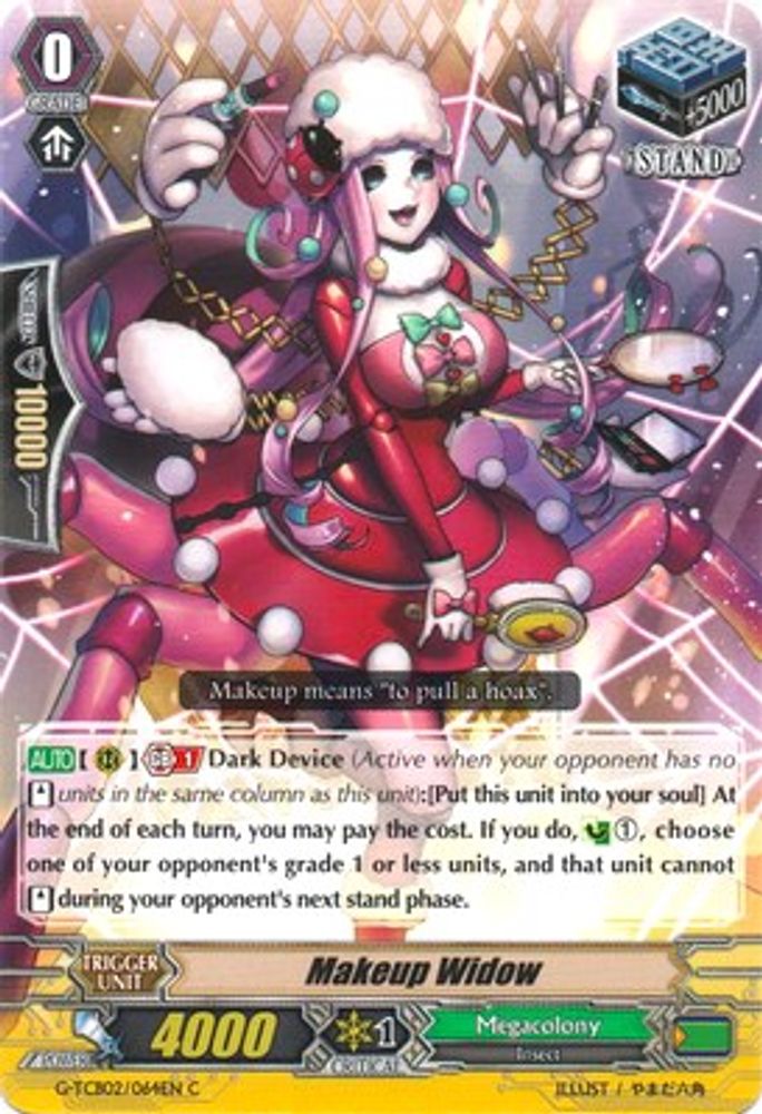 Makeup Widow, Standard, front