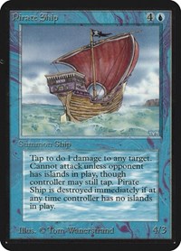 Pirate Ship, Alpha Edition
